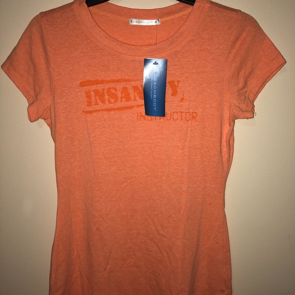 Beach Body Insanity Xs Nwt Form Fitting T Shirt Nwt